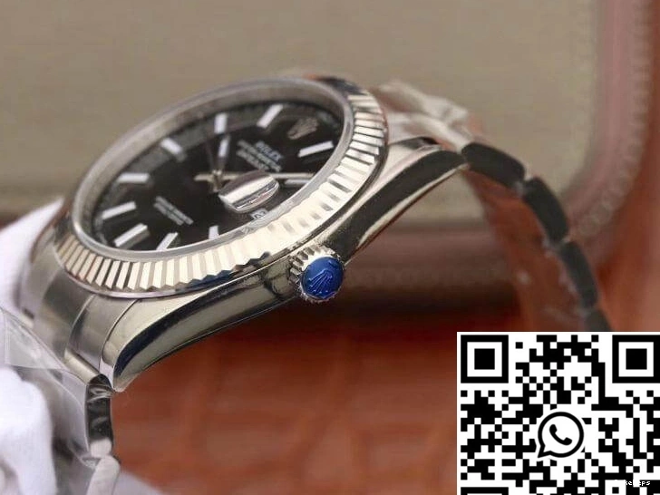 41mm AR Rolex Dial Datejust Black Factory 126334 0114